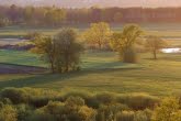 Widok z Góry Strękowej nad Narwią koło Wizny