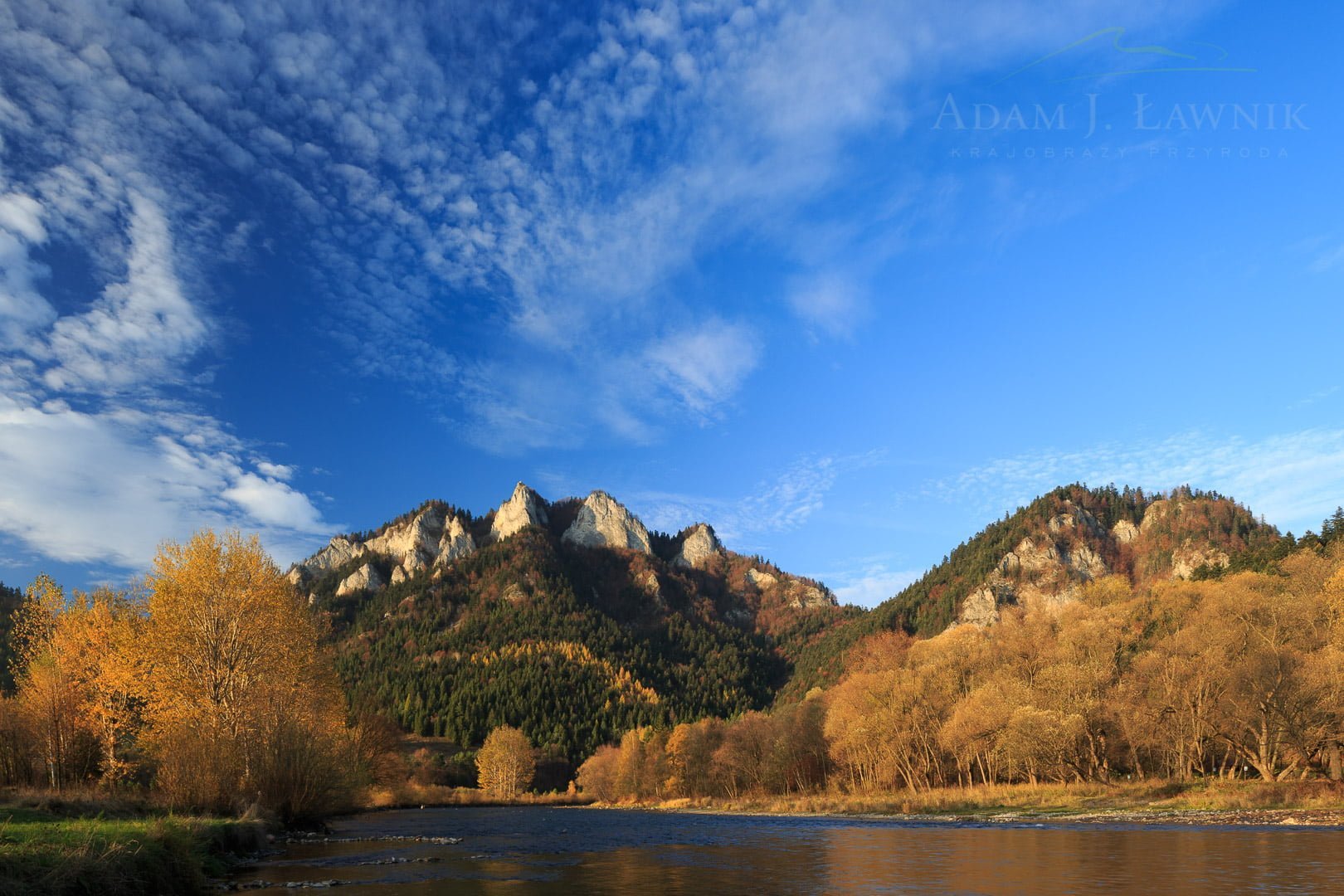Panorama na Trzy Korony w Pieninach